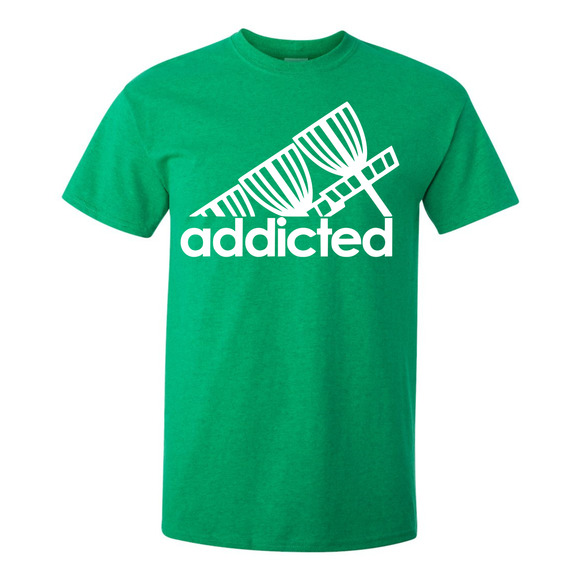 Disc Golf T Shirt ADDICTED Discgolfer Discgolfing Shirt - Picture 6 of 16
